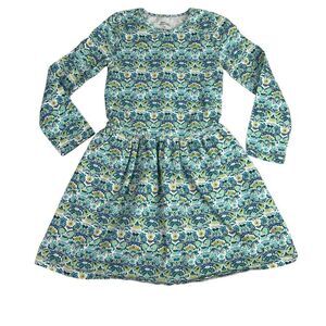 Garnet Hill Kids Medium Floral Dress with Pockets Stain